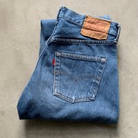 【W31(W30相当)】80s USA製 Levi's 501 赤耳 デニムパンツ■ビンテージ オールド アメリカ古着 リーバイス ジーパン オリジナル