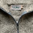 画像3: 【XS or Ladies】80s LL BEAN ドライバーズニット ウールセーター グレー■ビンテージ オールド アメリカ古着 エルエルビーン レディース