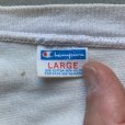 画像4: 【L】70s USA製 Champion コットン×ナイロン フットボールTシャツ 白■ビンテージ オールド アメリカ古着 チャンピオン バータグ