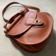 画像3: 【21cm×21cm】USA製 COACH オールドコーチ レザーバッグ 茶■ビンテージ ショルダーバッグ レディース アメリカ古着