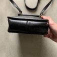 画像5: 【23cm×18cm】COACH オールドコーチ レザーバッグ ブラック 黒■ビンテージ ショルダーバッグ レディース カバン