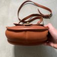 画像4: 【21cm×21cm】USA製 COACH オールドコーチ レザーバッグ 茶■ビンテージ ショルダーバッグ レディース アメリカ古着