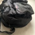 画像4: 【31cm×48cm】80s USA製 EASTPAK パッカブル ボストンバッグ ショルダー 黒■ビンテージ アメリカ古着 イーストパック アウトドア