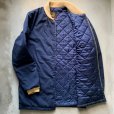 画像8: 【S/M】John Blain 中綿 ファラオジャケット ネイビー 紺■ビンテージ オールド レトロ アメリカ古着 70s カーコート ショールカラー