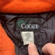 画像3: 【S/M】CODET ジップアップ ウールジャケット オレンジ■ビンテージ オールド アメリカ古着 カナダ ハンティング