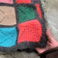 画像6: 【225cm×142cm】かぎ針編み ブランケット スクエア■ビンテージ アメリカ雑貨 大判 アクリル ラグ インテリア グラニー ニット コタツ