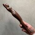 画像5: 【34cm】フィリピン ヌード ウッド ナッツクラッカー■ビンテージ アンティーク 雑貨 ウォルナット 木彫り 人形 エロ おっぱい No.2