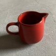 画像4: 【6.2cm】Melitta セラミック クリーマー 赤■ビンテージ アンティーク レトロ 雑貨 お皿 GERMANY ドイツ