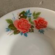 画像3: 【21.5cm】イングランド製 JAJ PYREX ミルクガラス プレート 薔薇■ビンテージ アンティーク 雑貨 お皿 パイレックス No.2