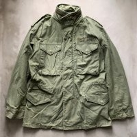 【S-Regular】70s M-65 フィールドジャケット オリーブ■ビンテージ オールド アメリカ古着 米軍実物 ARMY ミリタリー ブラスジップ