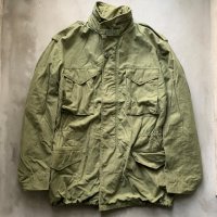 【M-Long】70s M-65 フィールドジャケット オリーブ■ビンテージ オールド アメリカ古着 米軍実物 ARMY ミリタリー ブラスジップ