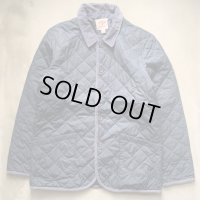 【L】Brooks Brothers キルティングジャケット ネイビー■ビンテージ オールド レトロ アメリカ古着 ブルックスブラザーズ 2000s