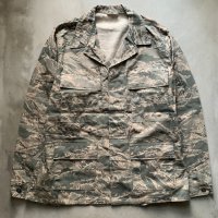 【44R L/XL】米軍実物 USAF ABU ジャケット デジカモ グレー■ビンテージ オールド アメリカ古着 空軍 ミリタリー エアーフォース No.3