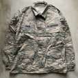 画像1: 【44R L/XL】米軍実物 USAF ABU ジャケット デジカモ グレー■ビンテージ オールド アメリカ古着 空軍 ミリタリー エアーフォース No.4 (1)