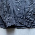 画像7: 【XL】DOCKERS(Levi's) 長袖シャツ 黒 ピンチェック■ビンテージ オールド アメリカ古着 Y2K ドッカーズ リーバイス コットン