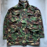 【XL 180/104】イギリス軍 DPM コンバットスモック 緑 迷彩■ヨーロッパ古着 ユーロミリタリー カモ柄 リップストップ ジャケット オールド