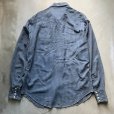 画像8: 【M/L】40s-50s Vaquero Fashions レーヨン×ウール 長袖ウエスタンシャツ ストライプ■ビンテージ オールド アメリカ古着 カウボーイ 