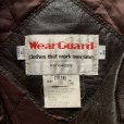 画像3: 【L/XL】Wear Guard A-2タイプ レザージャケット ブラウン 焦げ茶■ビンテージ オールド レトロ アメリカ古着 革ジャン フライト