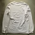 画像8: 【XL】USA製 BAY SIDE 長袖Tシャツ ロンT ホワイト 白無地■ビンテージ オールド アメリカ古着 コットン ビッグサイズ