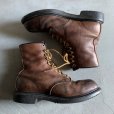 画像3: 【27.5cm】USA製 RED WING 2233 PT91 レザー編み上げブーツ 茶色■ビンテージ オールド アメリカ古着 90s レッドウイング スチールトゥ