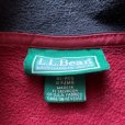 画像5: 【XL】LL BEAN ジップアップ フリースベスト えんじ 赤無地■ビンテージ オールド アメリカ古着 エルエルビーン アウトドア ハイネック