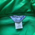 画像4: 【L/XL】USA製 Swingster ナイロン 中綿レーシングジャケット 緑■ビンテージ オールド アメリカ古着 企業 80s スウィングスター