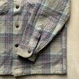 画像5: 【S】70s USA製 PENDLETON オープンカラー 長袖ウールシャツ グレー■ビンテージ アメリカ古着 ペンドルトン ボックス ボートシャツ