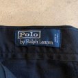 画像5: 【W32】Polo Ralph Lauren ノータック コットン チノパンツ ブラック 黒■ビンテージ オールド アメリカ古着 2000s ポロラルフローレン