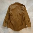 画像2: 【M】美品 Duxbak 長袖ハンティングシャツ ブラウン 茶色■ビンテージ オールド アメリカ古着 ダックスバック USA製 刺繍入り