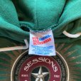 画像4: 【XL】90s-2000s SESSIONS スウェットパーカー 緑 グリーン■ビンテージ オールド アメリカ古着 プリント スノボー サーフィン SK8