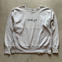 【XL】メキシコ製 00s Champion tbg リバースウィーブ スウェット ライトグレー■ビンテージ オールド アメリカ古着 チャンピオン Y2K