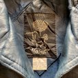 画像4: 【M】70s Unicorn ビニルレザージャケット ネイビー 紺■ビンテージ オールド レトロ アメリカ古着 革ジャン フェイクレザーシャツ