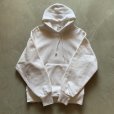 画像8: 【S/M】90s USA製 Lee リバースウィーブタイプ スウェットパーカー 白■ビンテージ アメリカ古着 リー ハイコットン バックプリント