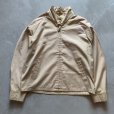 画像1: 【L 42】70s PACIFIC TRAIL ハリントンジャケット スウィングトップ ライトベージュ 無地■ビンテージ オールド アメリカ古着 ドリズラー (1)