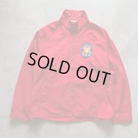 【XL】60s Tamarack オールコットン ハリントンジャケット スウィングトップ 赤■ビンテージ オールド アメリカ古着 ドリズラー ワッペン