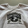 画像3: 【M/L】80s USA製 Hanes プリントスウェット 白■ビンテージ オールド レトロ アメリカ古着 ヘインズ ラグラン レディース