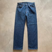 【W33(W32相当)】90s USA製 Levi's 501 デニムパンツ 濃紺■ビンテージ オールド アメリカ古着 リーバイス ジーパン オリジナル