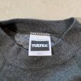 画像4: 【XS/S or Ladies】90s USA製 TULTEX ラグランスウェット ダークグレー 無地■ビンテージ オールド アメリカ古着 トレーナー レディース