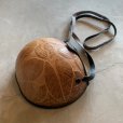 画像2: 【16.5cm×19.5cm】JAMAICA ハンドメイド ココナッツバッグ ショルダー■古着 ジャマイカ リメイク 民芸品