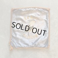 【43cm×41cm】40s WW2 US NAVY 刺繍 ピローケース クッションカバー■ビンテージ アンティーク シービーズ ミリタリー 米軍 マリン