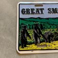 画像2: 【15.2cm×30.0cm】GREAT SMOKY MOUNTAINS 国立公園 サイン ナンバープレート■ビンテージ アンティーク アメリカ雑貨 ブリキ看板 熊 動物 (2)