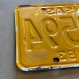 画像5: 【15.2cm×30.2cm】90s ARKANSAS トラック ナンバープレート 黄色×黒■ビンテージ アンティーク アメリカ雑貨 ブリキ看板 ガレージ