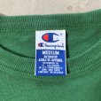 画像4: 【M】Champion プリントTシャツ グリーン 緑■ビンテージ オールド アメリカ古着 2000s チャンピオン オールコットン