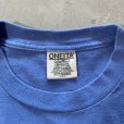 画像3: 【L/XL】2000s ONEITA 魔女 プリントTシャツ 青紫■ビンテージ アメリカ古着 オニータ コットン シングルステッチ 黒猫 黒魔術 トカゲ