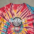 画像2: 【XL】ハードロックカフェ タイダイ プリントTシャツ 柄■アメリカ古着 ロサンゼルス ビッグサイズ