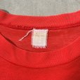 画像4: 【S/M】80s USA製 ハードロックカフェ プリントTシャツ 赤■ビンテージ オールド アメリカ古着 ニューヨーク シングルステッチ