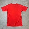画像2: 【S/M】80s USA製 ハードロックカフェ プリントTシャツ 赤■ビンテージ オールド アメリカ古着 ニューヨーク シングルステッチ