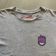 画像2: 【M】SPITFIRE WHEELS プリントTシャツ グレー■アメリカ古着 スピットファイアーウィールズ スケボー SK8 火の玉小僧 (2)