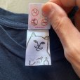 画像6: 【XL】RIPNDIP 宇宙人 プリントTシャツ ネイビー 紺■古着 リップンディップ UFO ユーフォー スケボー SK8 コットン