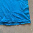 画像6: 【S/M】80s USA製 Hanes ハワイ サーファー プリントTシャツ 青系■ビンテージ オールド アメリカ古着 ヘインズ コットン 波乗り